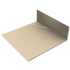 Lacquered aluminium corner profile