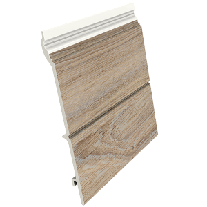 Clin rainure en v 250 mm - aspect bois