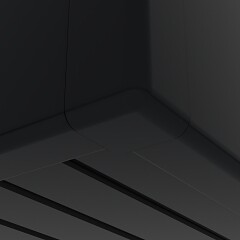 DS Roofline - Anthracite structuré bois