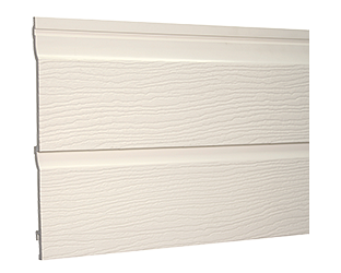 Siding podwójny 167mm - gruba warstwa drewna